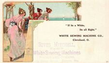 1880s-90s White Sewing Machine Co. Cleveland Ohio Rives Mitchell Pianos & Organs picture
