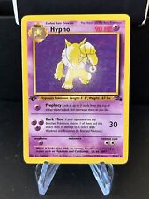 Pokemon Card Hypno 23/62 First Edition Fossil Eng Old Rare Near Mint picture