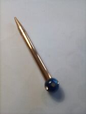 Vintage Gold Tone Rotary Phone Dialer/Mechanical Pencil with Crystals picture