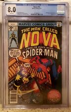 NOVA #12 CGC 8.0 WP (Vol.1 1976) SPIDER-MAN Appearance  Part 1 of 2 picture