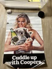 Vintage Cuddle Up With Coopers Thomas Cooper & Sons Beer Poster Koalas  picture