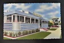 KGUFO Pelican Diner Linen St Petersburg Florida Art Deco Cafe Restaurant Car FL picture