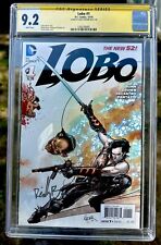 CGC 9.2 Lobo #1  DC Comics 2014 Signed Relly Brown picture