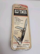 Schrade USA Old Timer Knife 108OT Stockman Delrin Handles NOS 1080T picture