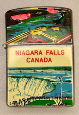 Vintage Niagara Falls Canada Flip Top Lighter picture