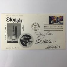 vintage NASA conmmemorative SKYLAB First day of issue 1974 signed  picture