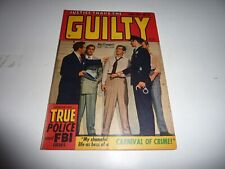 JUSTICE TRAPS THE GUILTY #16 Headline Pubs. 1950 Golden Age Comics VG 4.0 picture