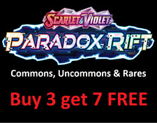 Pokémon TCG - Scarlet & Violet Paradox Rift - Commons Uncommons Rares - Multibuy picture