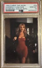 1994 CARDZ The Mask #04 Cameron Diaz PSA 10 SUDDENLY, A BLONDE BOMBSHELL Rookie picture