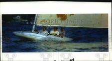 1993 Press Photo Baldus Sailboat From Pewaukee Lake Yacht Club Over 40 Race picture