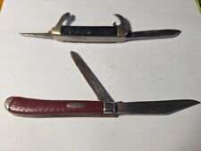 2 Vintage CAMCO Pocket Knives - 1 Multi Blade picture
