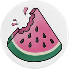 'Bitten Watermelon Slice' Button Pin Badges (BB029781) picture