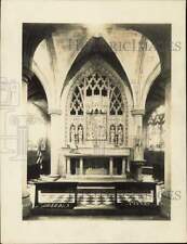 1924 Press Photo Altar of Bethlehem Chapel, Washington Cathedral - kfx65641 picture