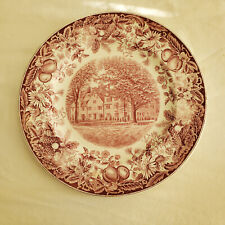 Vassar College Rare Wedgwood Commem. Plate - Kendrick House - Excellent Cond. picture