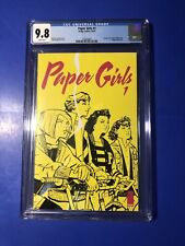 Paper Girls #1 CGC 9.8 1st APPEARANCE Print Main Cover A Image COMIC Amazon 2015 picture