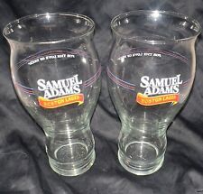 Set Of 2 Samuel Adams Boston Lager Sensory 16oz Glasses “For the Love of Beer” picture