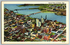 Toledo, Ohio OH - Aerial View - Vintage Postcard - Unposted picture