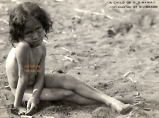 C.1920 SUPERB R.J. BAKER RPPC -- A CHILD OF OLD HAWAII -- Postcard PS picture