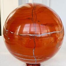 Natural Red jasper Sphere Quartz Crystal reiki Ball Healing 3380g picture