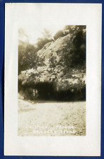 Bandera Texas Dripping Springs Real Photo Postcard A593 picture