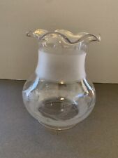 Beautiful Antique Oregon Oil Lamp Shade 1800s Vine & Berry 3 1/4” Fitter picture