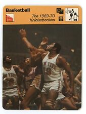 1969-70 New York Knicks- Basketball   Sportscasters Card- LAMINATED  picture