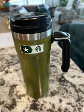 Starbucks Military Commitment Stanley 20 Oz. Double Wall Hammered Steel Tumbler picture