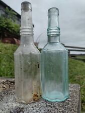 Lot of Two 1880s Pepper Sauce Bottles picture