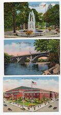 Three Milwaukee Wisconsin (3) Postcards picture