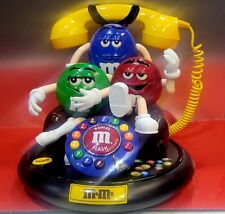 M&M's Animated Phone Working Landline Collectible MM Phone Vintage RARE Display picture