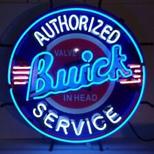 Authorized Buick Service Auto Neon Sign 24