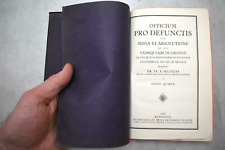 Officium Et Missa, Pro Defunctis, 1931 (Roman Missal) + (CA68) chalice co picture