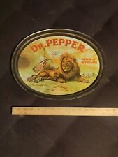 Vintage 1979 DR. PEPPER King of Beverages Advertising 14.5 X 11.5 Metal Tray picture