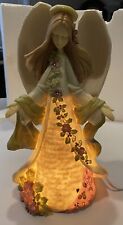 Enesco foundation angel Luke 2:10-11 light up your home with this figurine picture