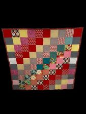 Vintage Handmade Baby Throw Quilt picture