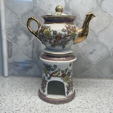 Vintage Parisian Porcelain Teapot Veilleuse Tisamiere (A) picture