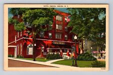 Oneida NY-New York, Hotel Oneida, Advertising, Antique Vintage c1956 Postcard picture