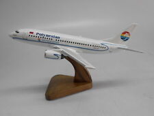 B-737 Polynesian Airline Of Samoa B737 Airplane Wood Model  Large picture