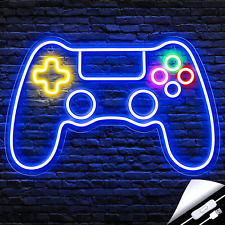 Gamer Neon Sign, Game Controller Neon Sign for Gamer Room Decor - Gaming Neon Si picture