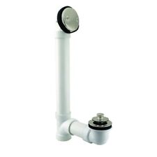 Westbrass Pull & Drain Sch. 40 PVC Bath Waste w/ Two-Hole Elbow, Stainless Steel picture