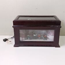Mr. Christmas Ice Rink Music Box UNTESTED picture