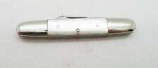 G37) VINTAGE WINCHESTER 2306 2-BLADE FOLDING KNIFE MOTHER OF PEARL picture