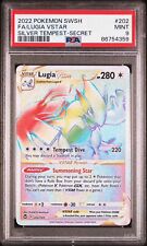 Pokémon TCG Lugia VStar 202/195 PSA 9 Silver Tempest Rare Rainbow Newly Graded picture