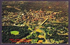 LMH Postcard GREENVILLE Pre Landmark Building S CHURCH St. Downtown AERIAL 1960s picture
