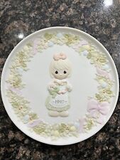 Vintage-Precious Moments 1997-Cane You Join Us for a Merry Christmas Plate picture