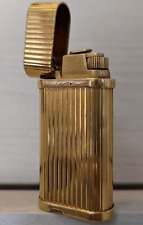Working Cartier Gas Lighter Gold SWISS MADE without box picture