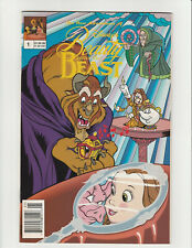 THE NEW ADVENTURES OF BEAUTY BEAST #1 Disney Smart Ball 1992 Modern Age 8.5 VF+ picture