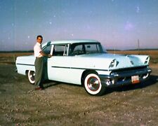 ORIGINAL VINTAGE NEGATIVE: Man Male Automobile Chevy Pontiac Car 50's 60's 50s picture