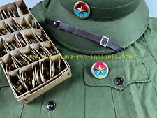 NVA VC NLF North Vietnamese Army National Liberation Front Pith Helmet Badge picture
