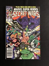 Marvel Super Heroes Secret Wars #6 Newsstand - Doom Cover Spiderwoman Cameo 1984 picture